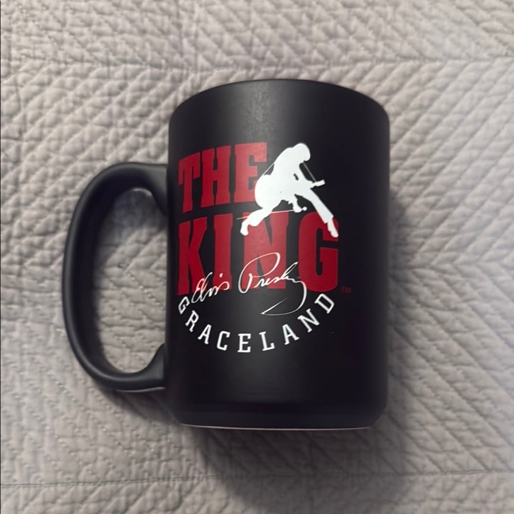 Elvis Presley “The King” Graceland Coffee Cup